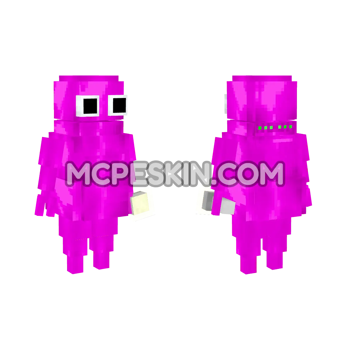 Magenta REPO (Intrigued) 4D Minecraft Bedrock skin