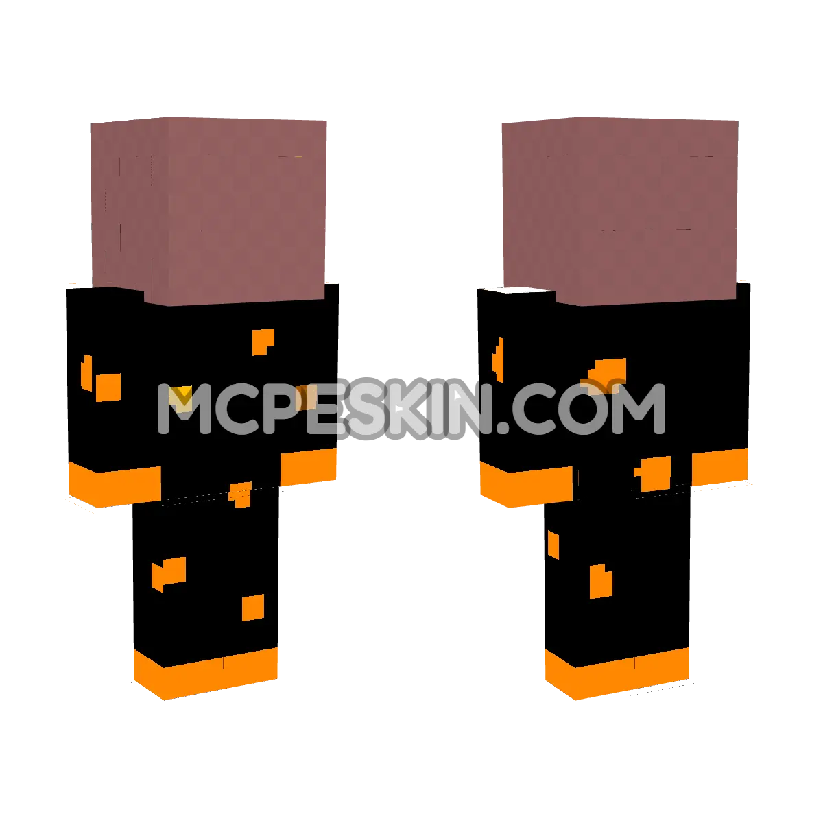 Magma Cube 7 4D Minecraft Bedrock skin