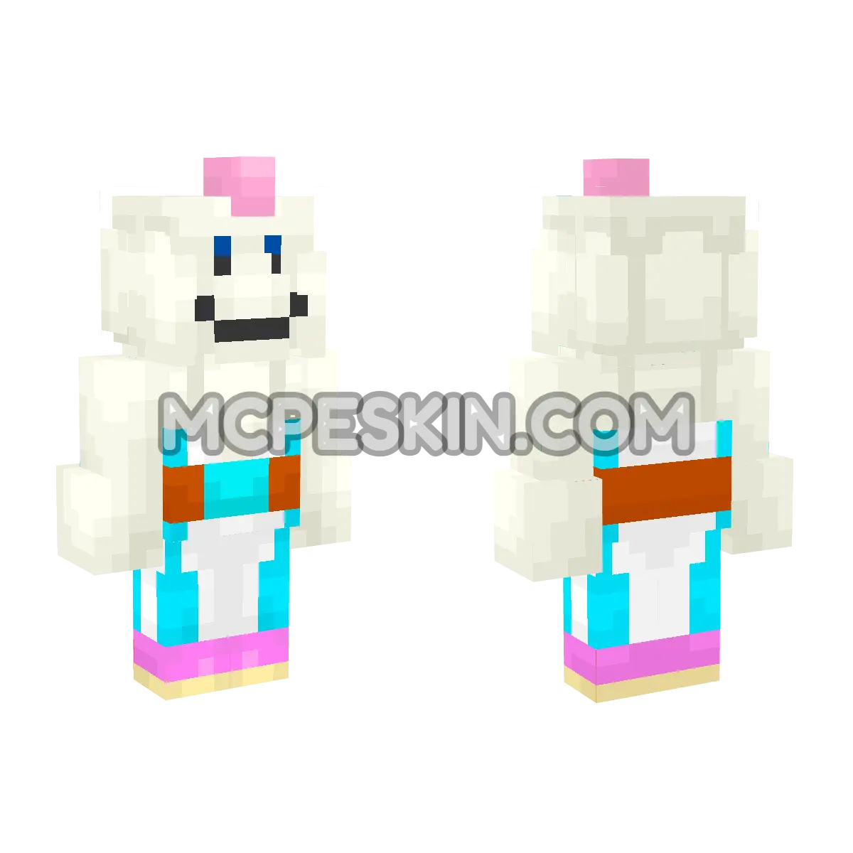 Mallow 4D Minecraft Bedrock skin
