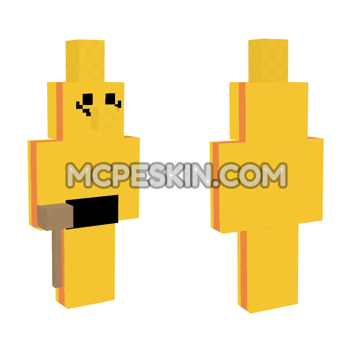 Man Troll 4D Minecraft Bedrock skin