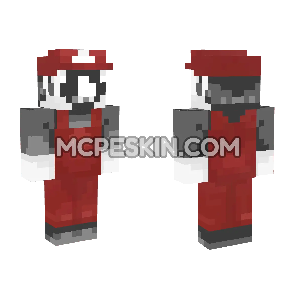 Mario '85: MX 4D Minecraft Bedrock skin