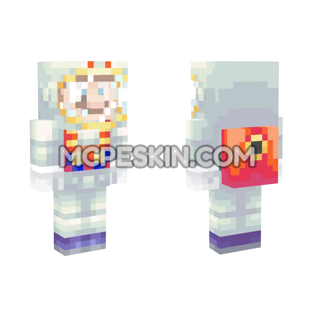 Mario (Satellaview) 4D Minecraft Bedrock skin