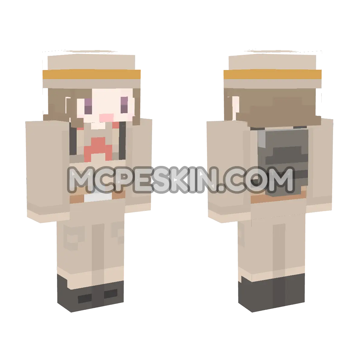 Maro the Adventurer 4D Minecraft Bedrock skin