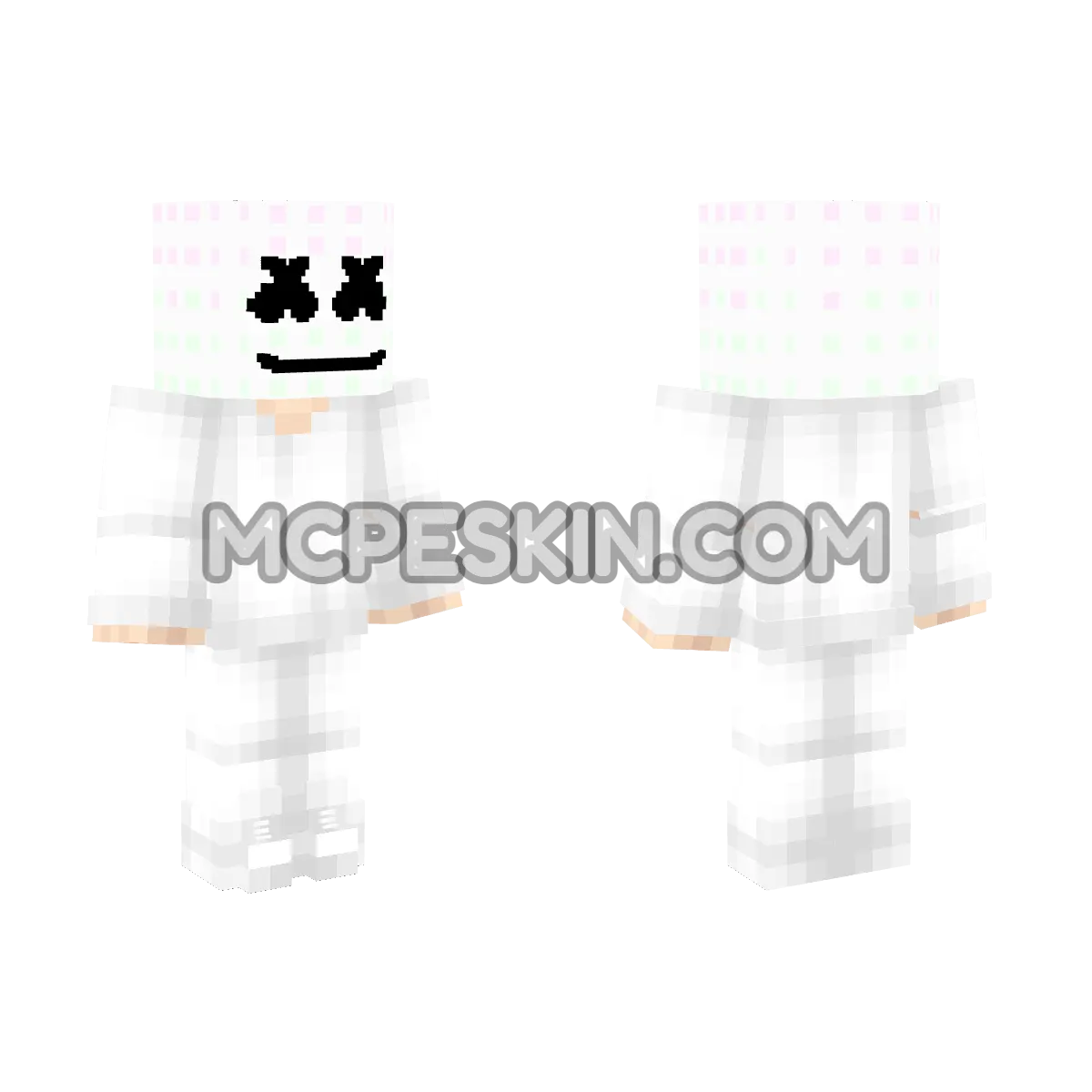 Marshmelloled 4D Minecraft Bedrock skin