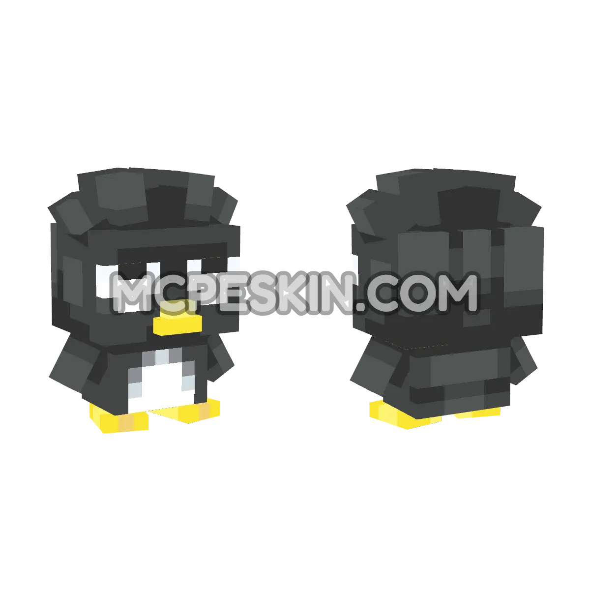 maru 4D Minecraft Bedrock skin