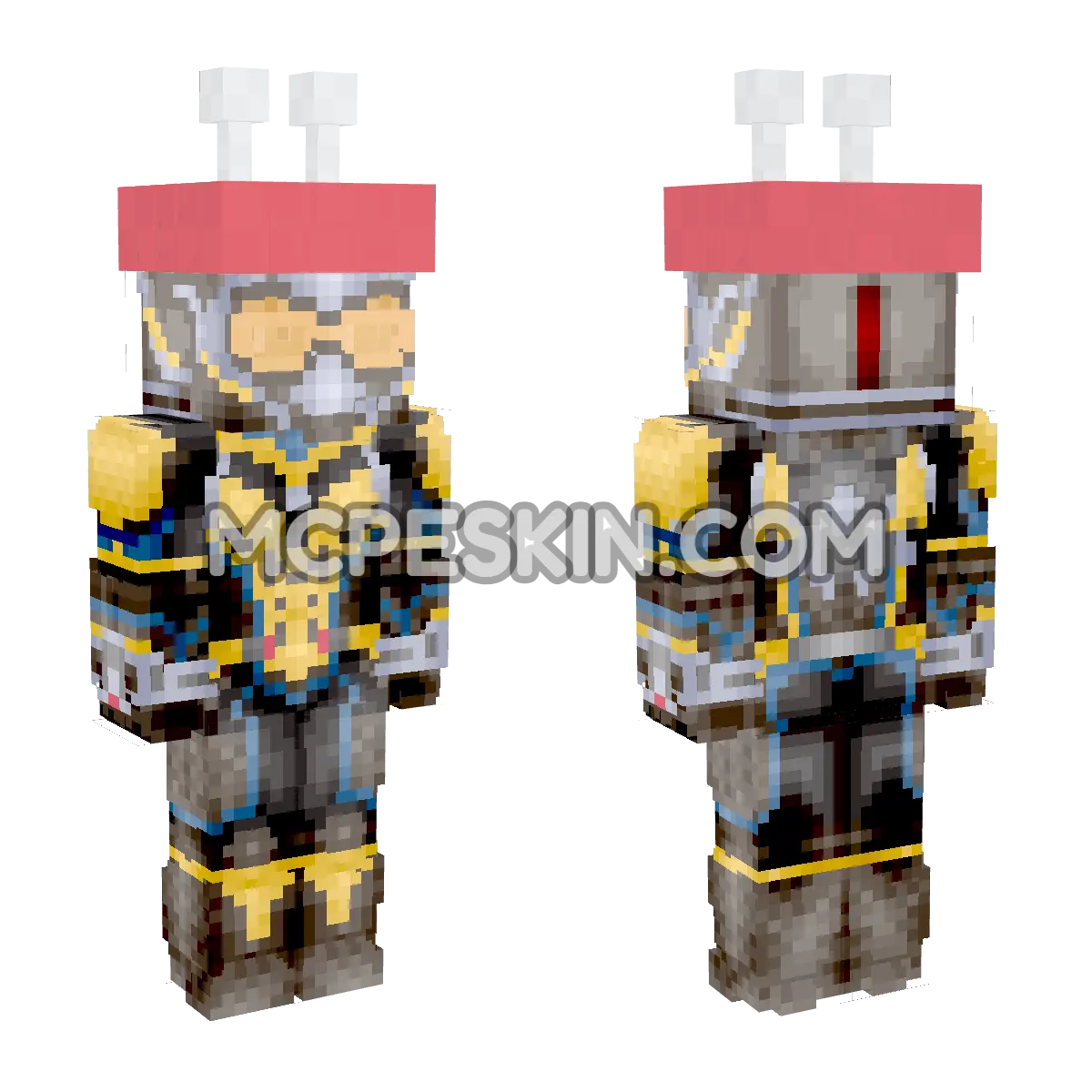 Marvel Ant-Man 2 4D Minecraft Bedrock skin
