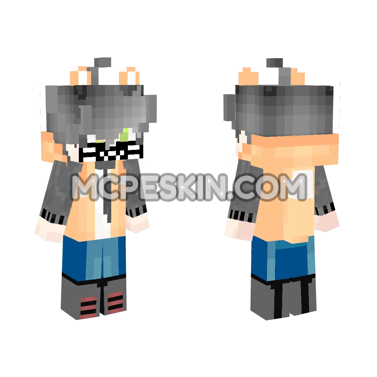 Matsu 4D Minecraft Bedrock skin