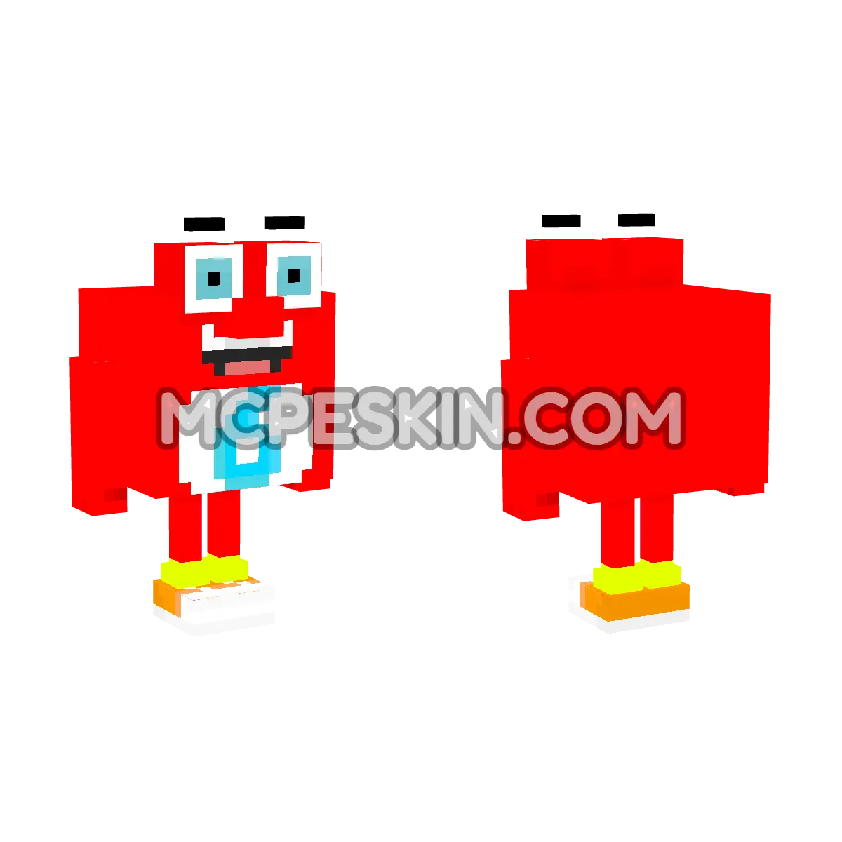Maurisio 4D Minecraft Bedrock skin
