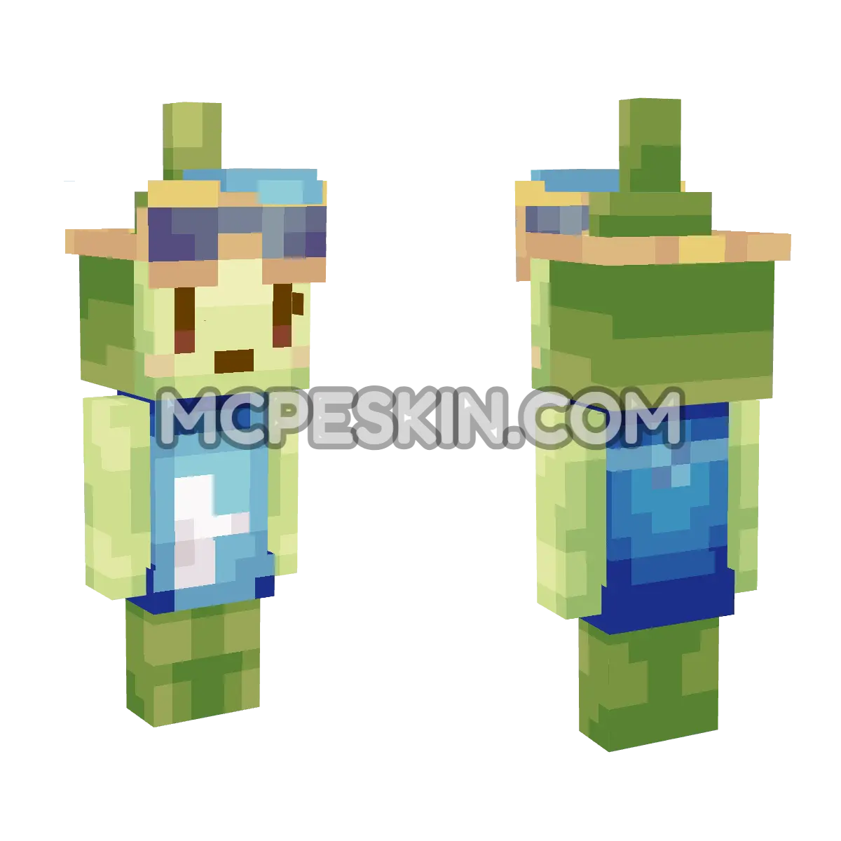 Maykit 4D Minecraft Bedrock skin