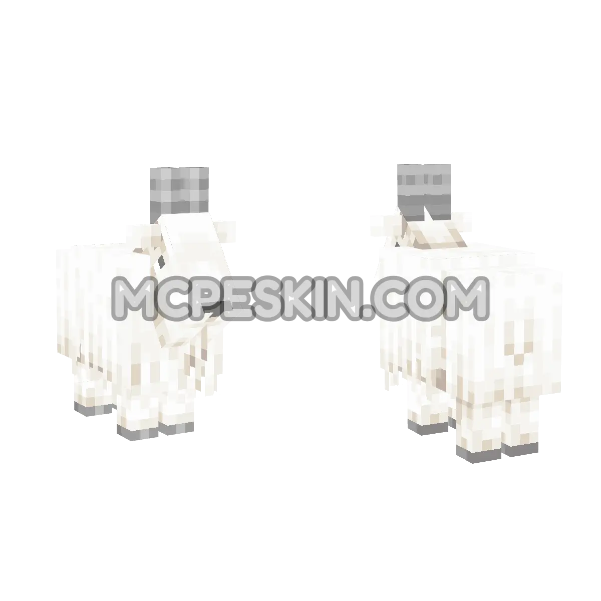 MC Goat 4D Minecraft Bedrock skin
