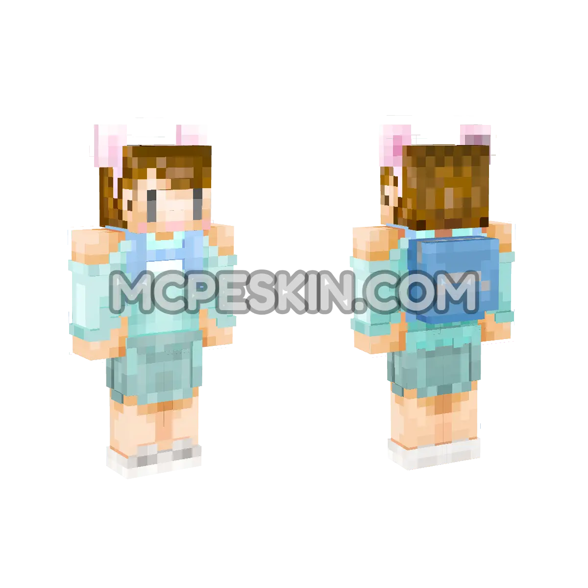 Mei 4D Minecraft Bedrock skin