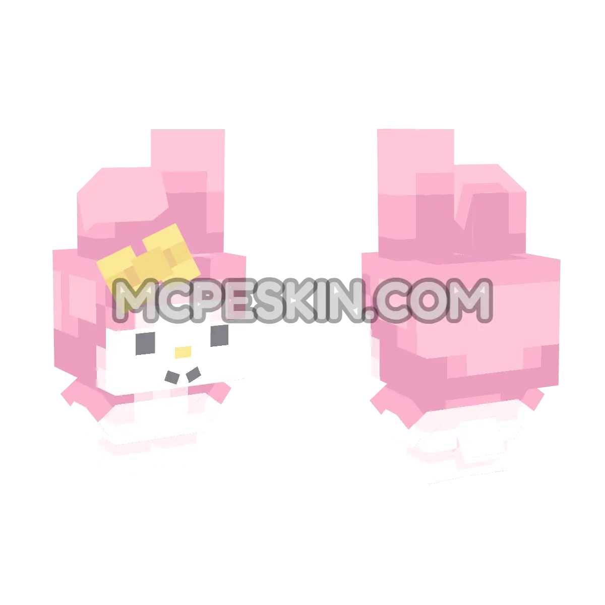 melody 4D Minecraft Bedrock skin
