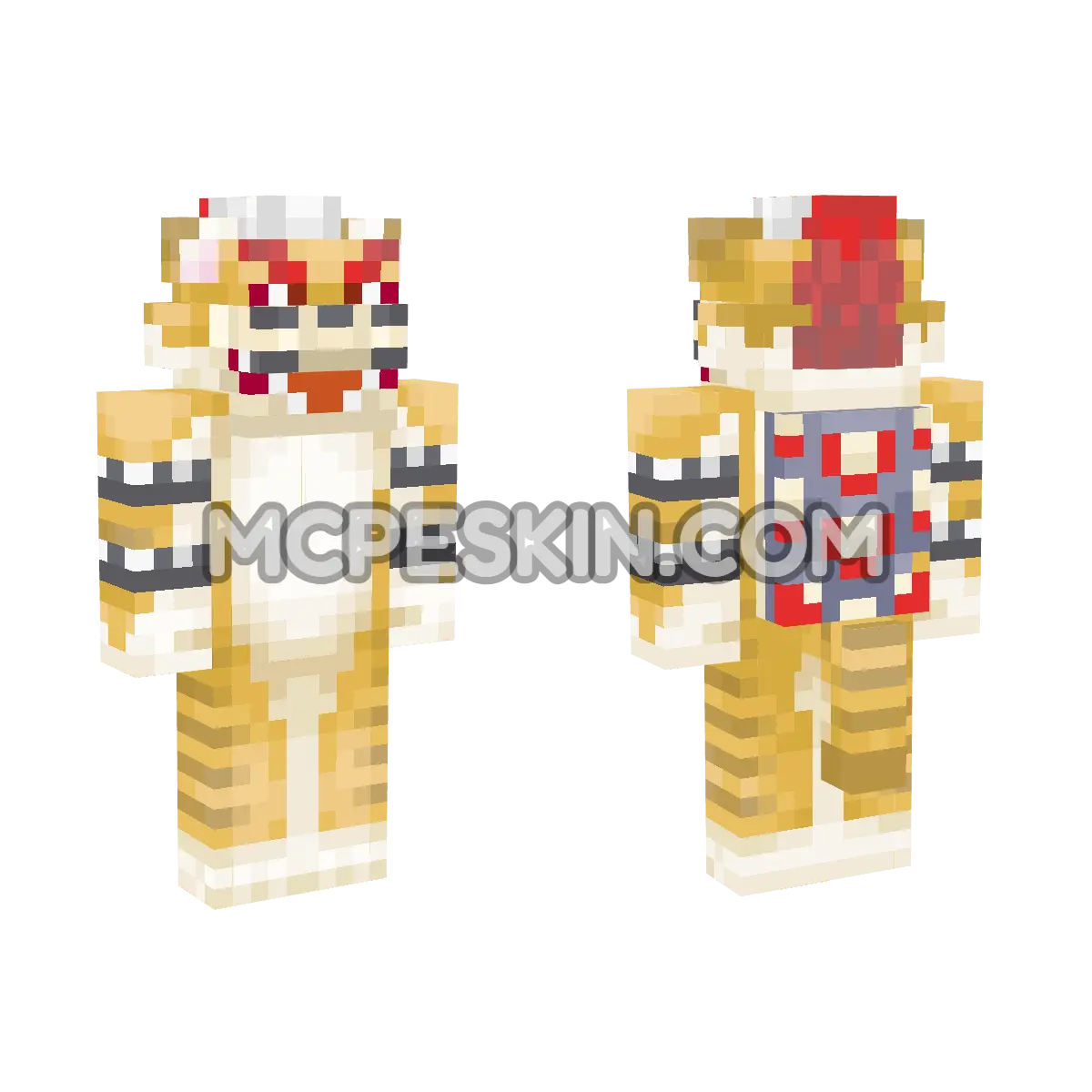 Meowser 4D Minecraft Bedrock skin