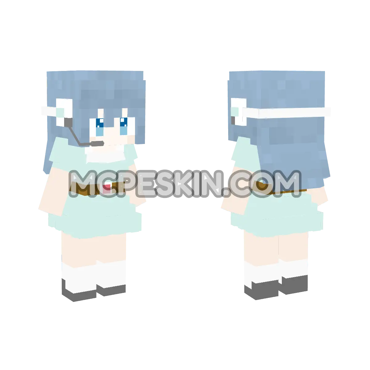 Mes 4D Minecraft Bedrock skin