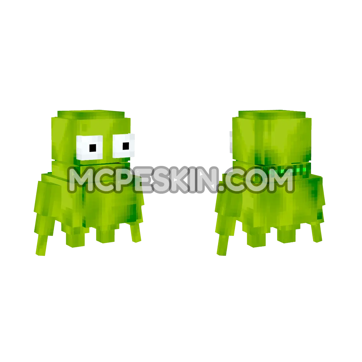 .miniGreen Little REPO 4D Minecraft Bedrock skin