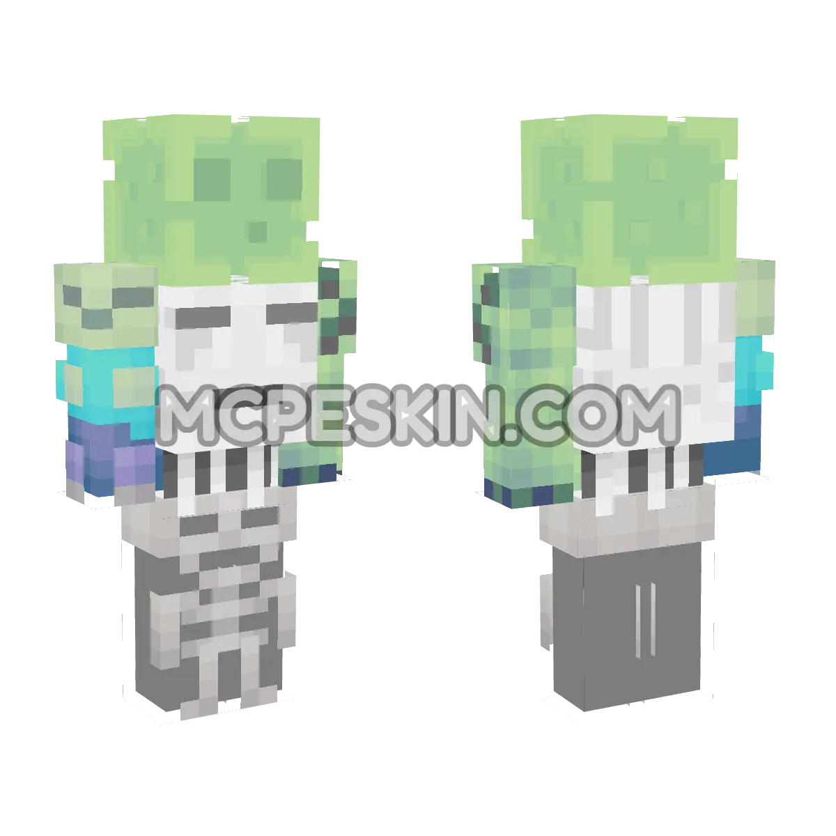 Mobs5 4D Minecraft Bedrock skin