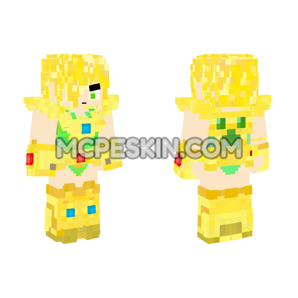 Monster Droiida 4D Minecraft Bedrock skin