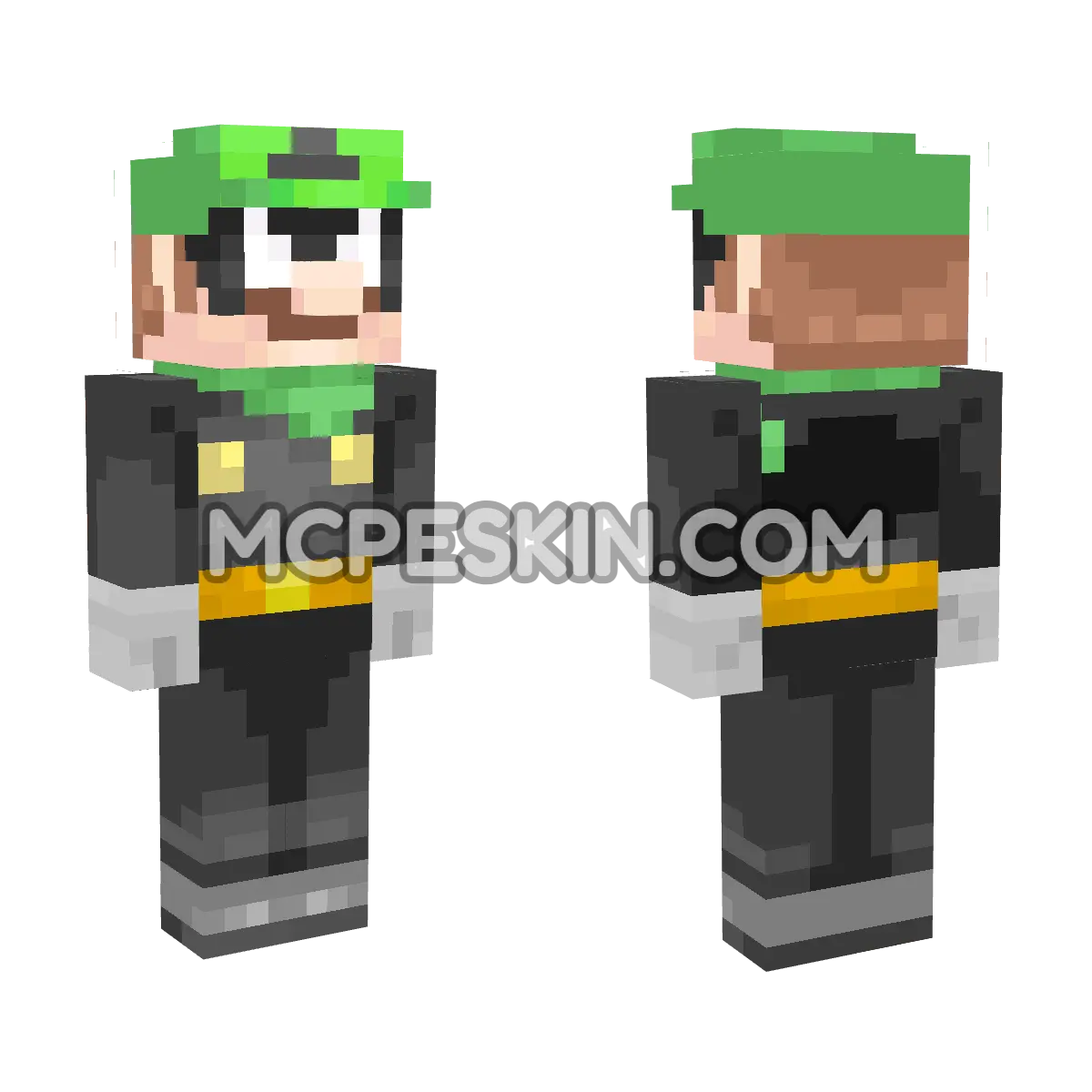 Mr. L 4D Minecraft Bedrock skin