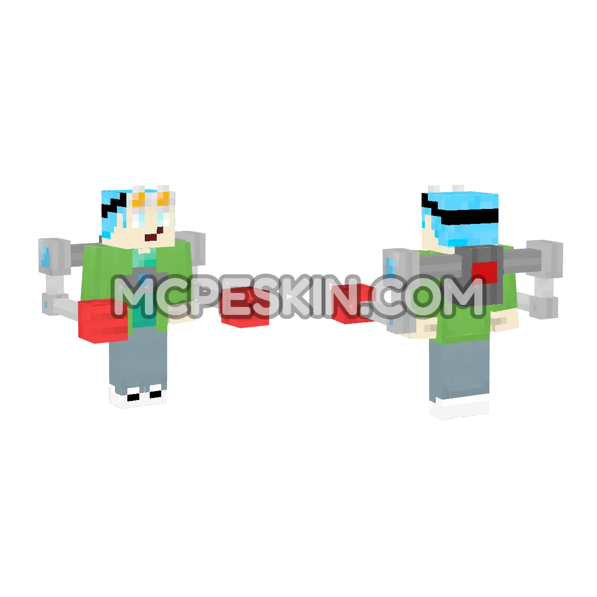 Mre1 4D Minecraft Bedrock skin