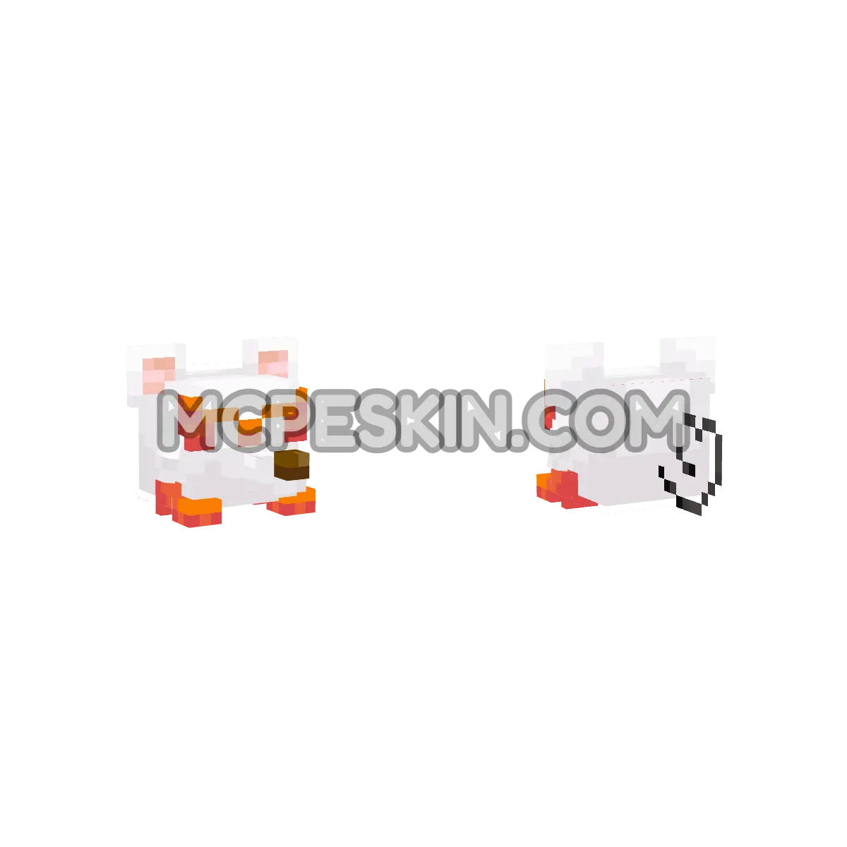 Ms. Mowz 4D Minecraft Bedrock skin