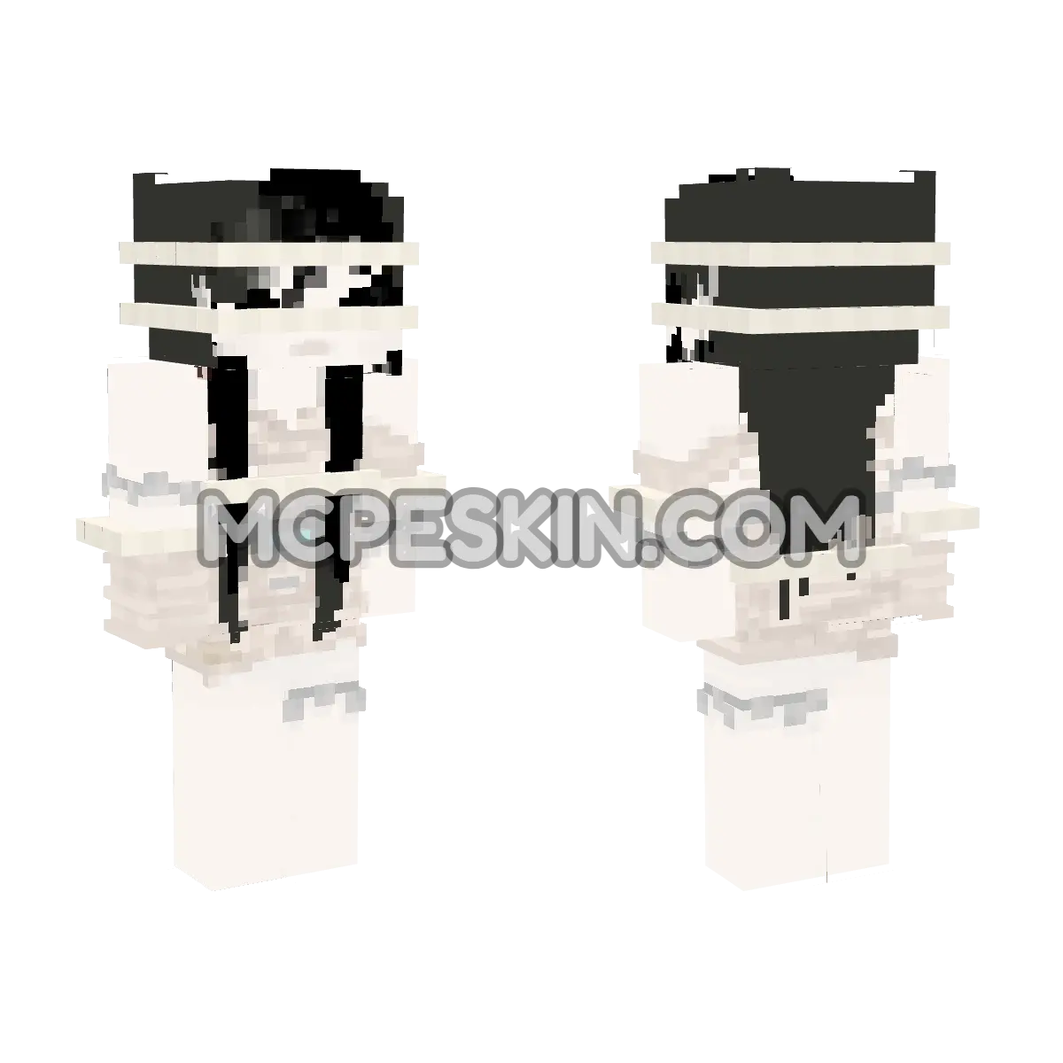 Mummy 7 4D Minecraft Bedrock skin