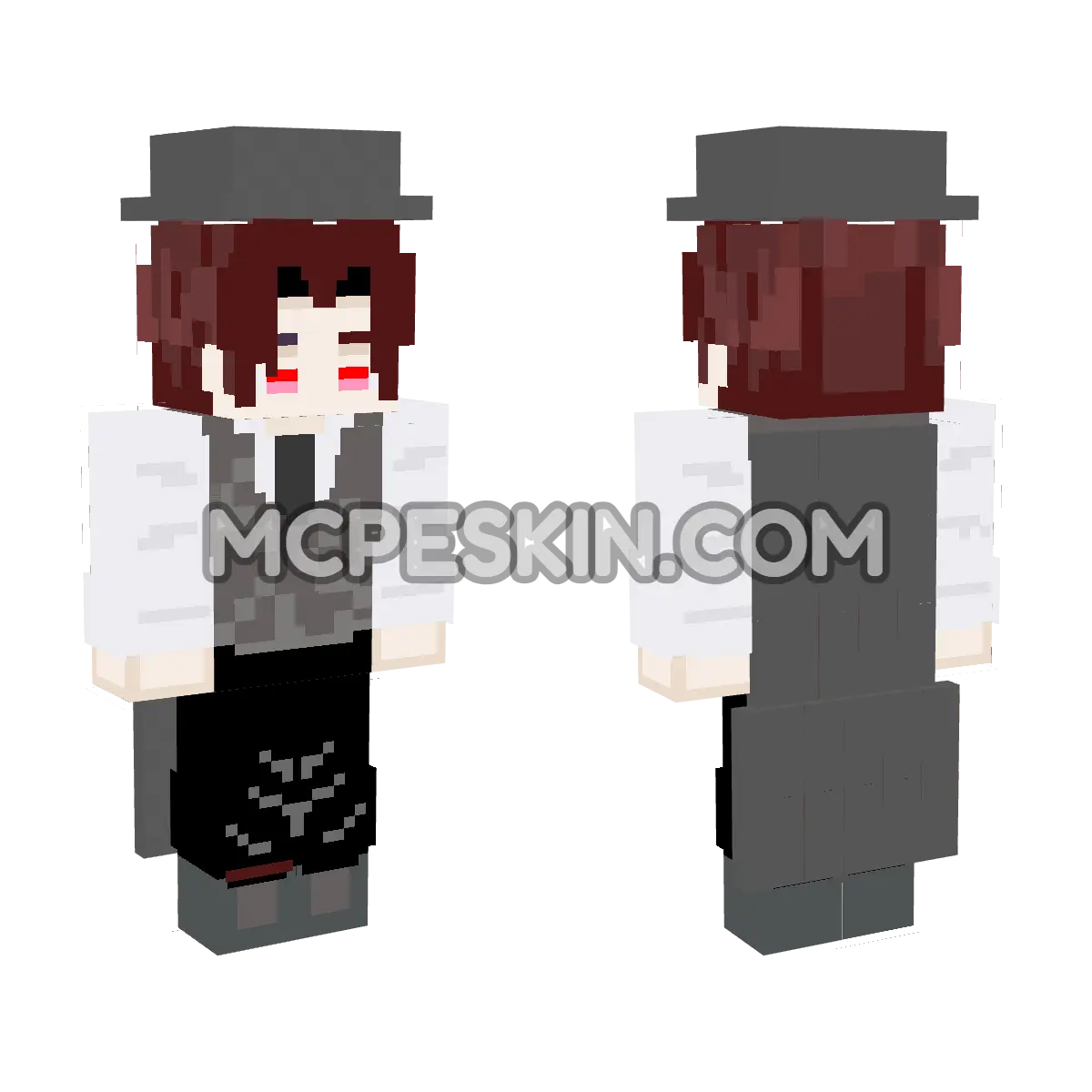 Muzan 7 4D Minecraft Bedrock skin