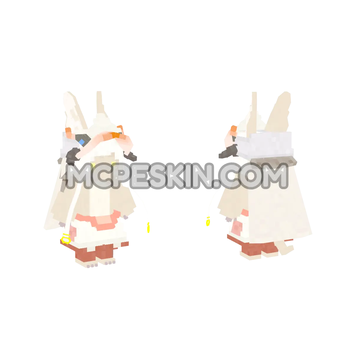 Nanachi 4.5D 4D Minecraft Bedrock skin