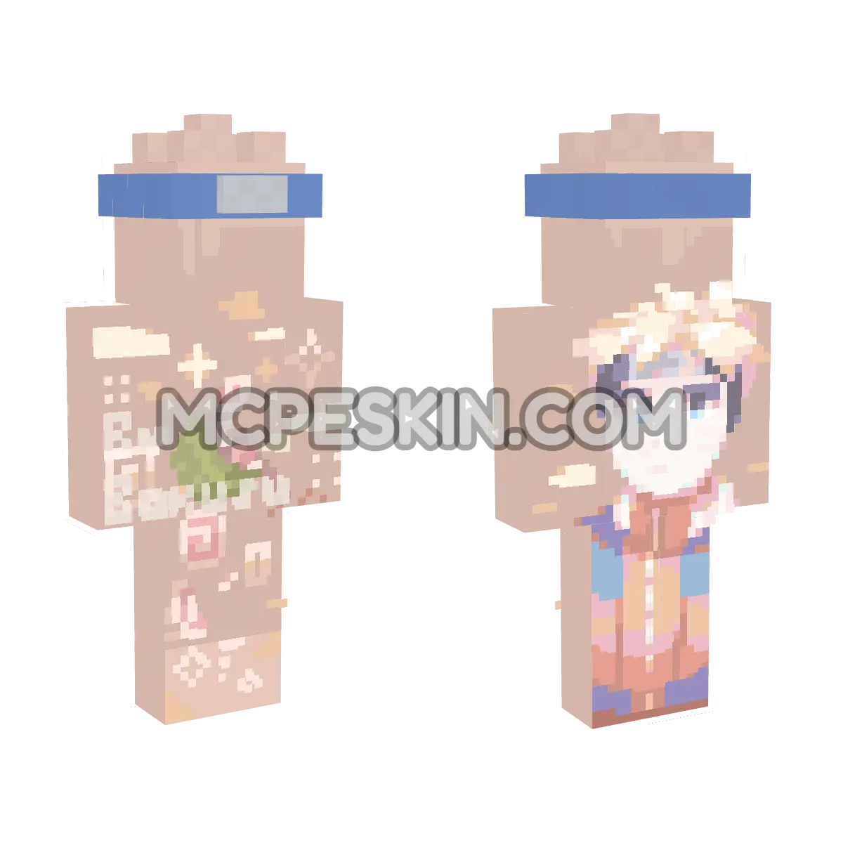 Naruto 19 4D Minecraft Bedrock skin