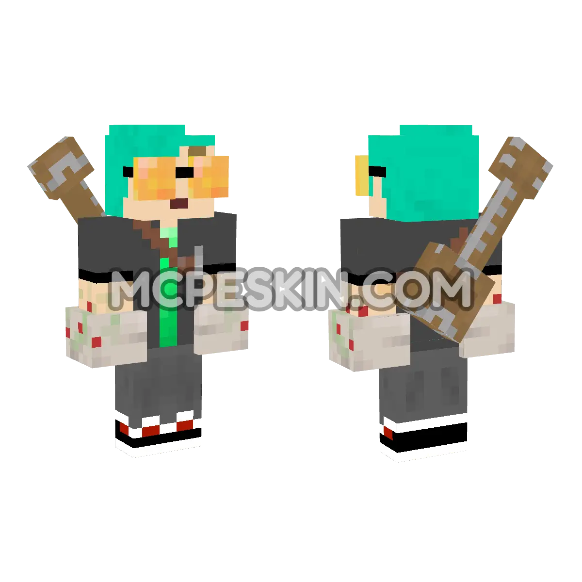 Ncp4 4D Minecraft Bedrock skin