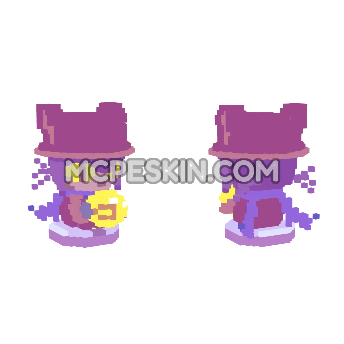 Niko Riding Roomba 4D Minecraft Bedrock skin