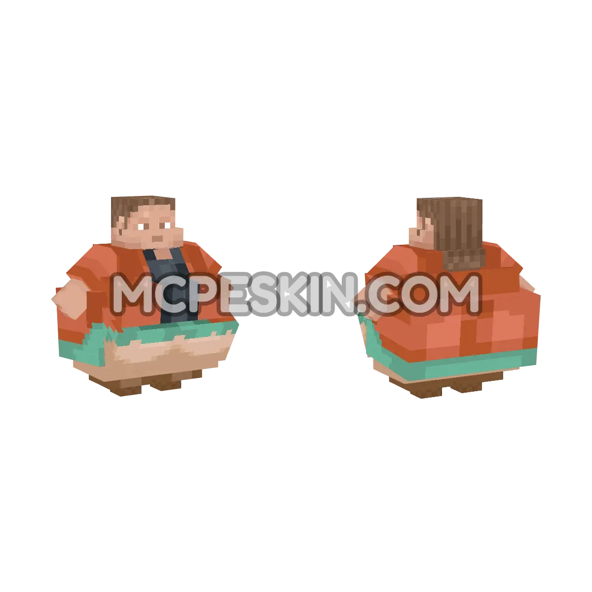 noor 4D Minecraft Bedrock skin