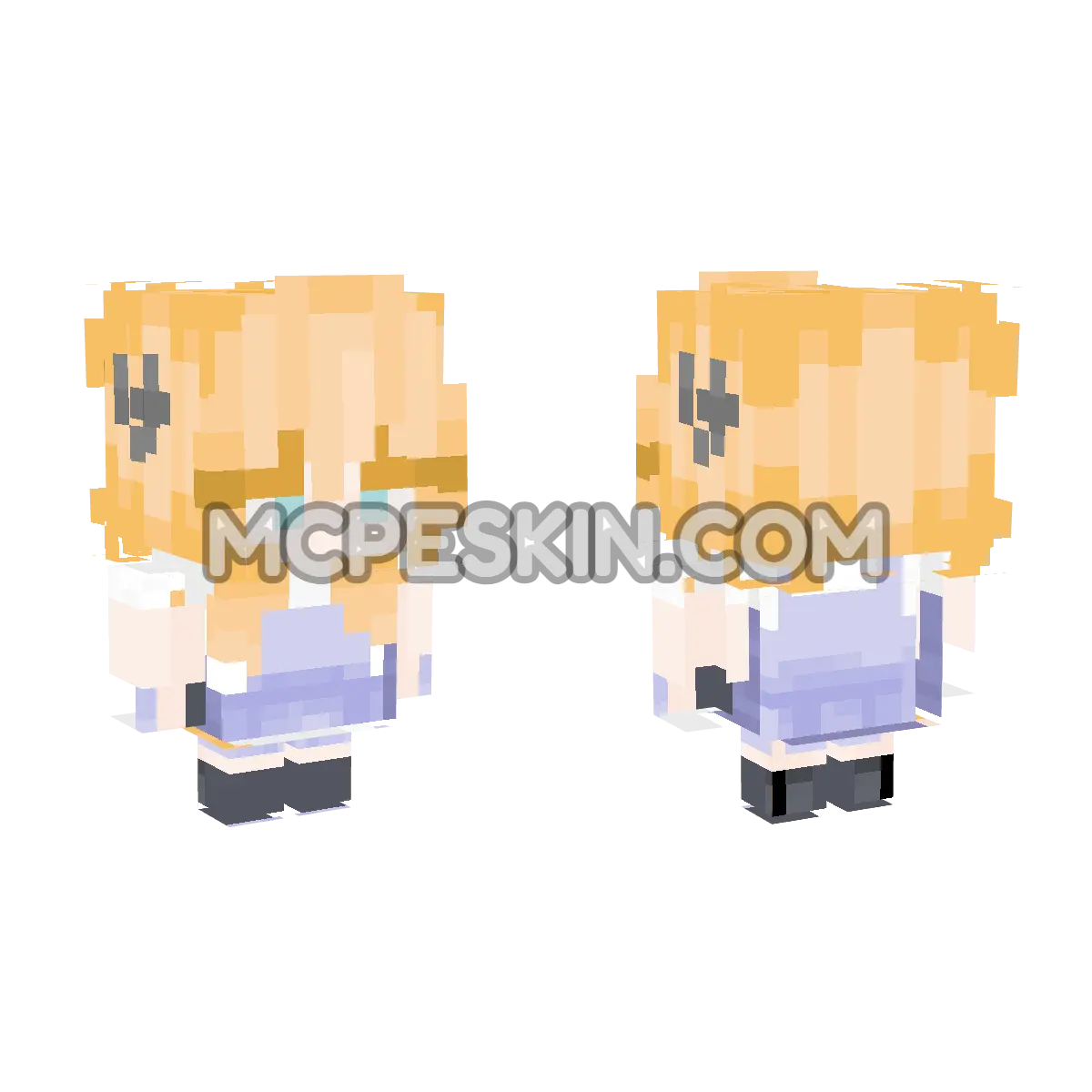 noviadelgato 4D Minecraft Bedrock skin