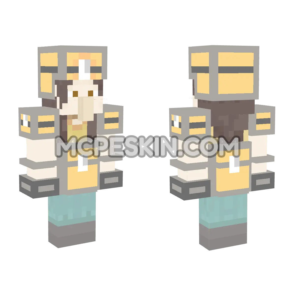 NPC Chester 4D Minecraft Bedrock skin