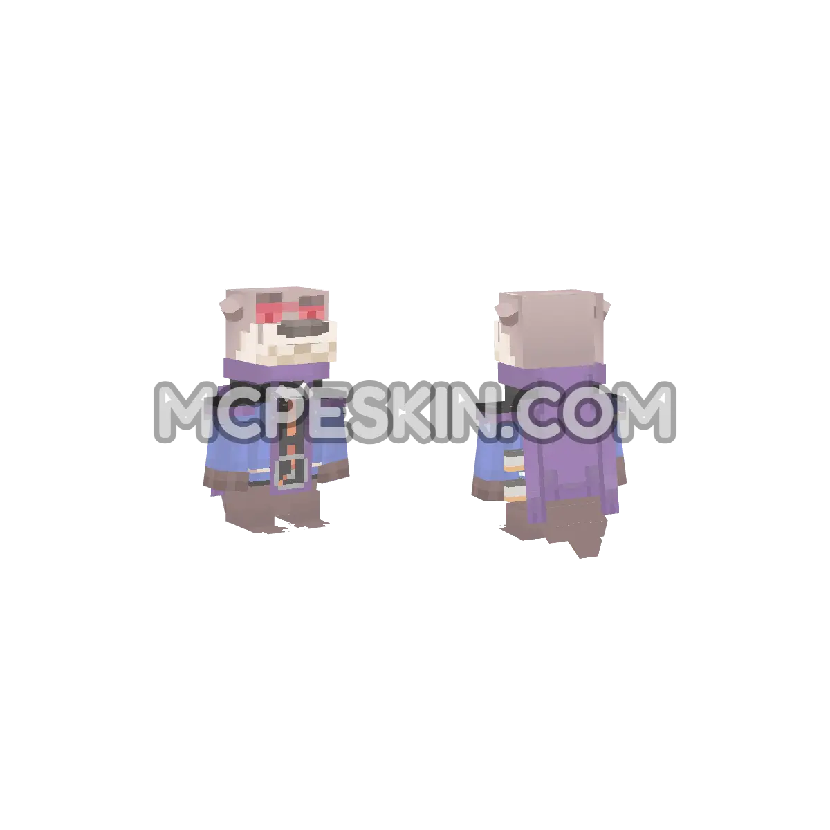nutria23 4D Minecraft Bedrock skin