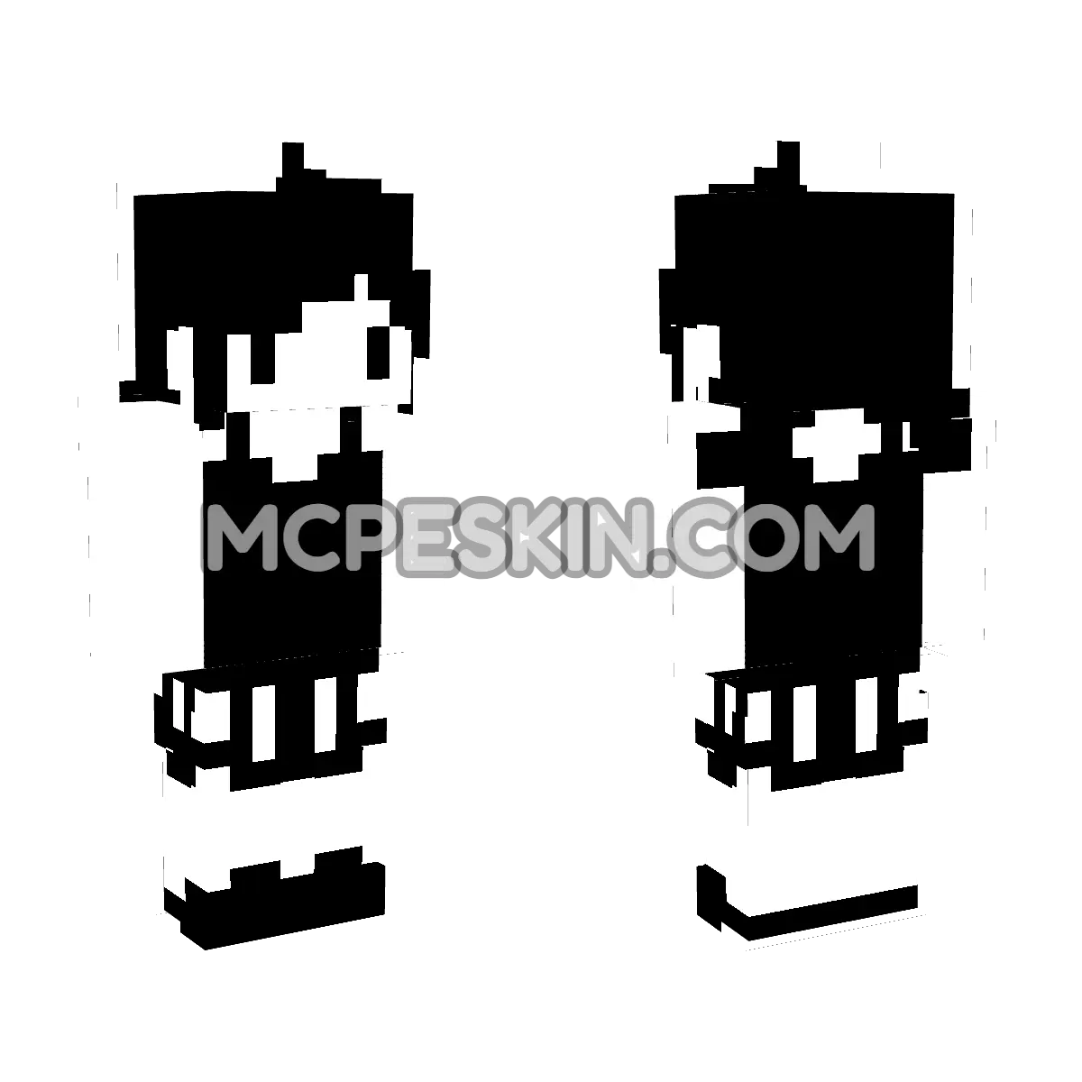 OMORI: Omori (Mystery Potion) 4D Minecraft Bedrock skin