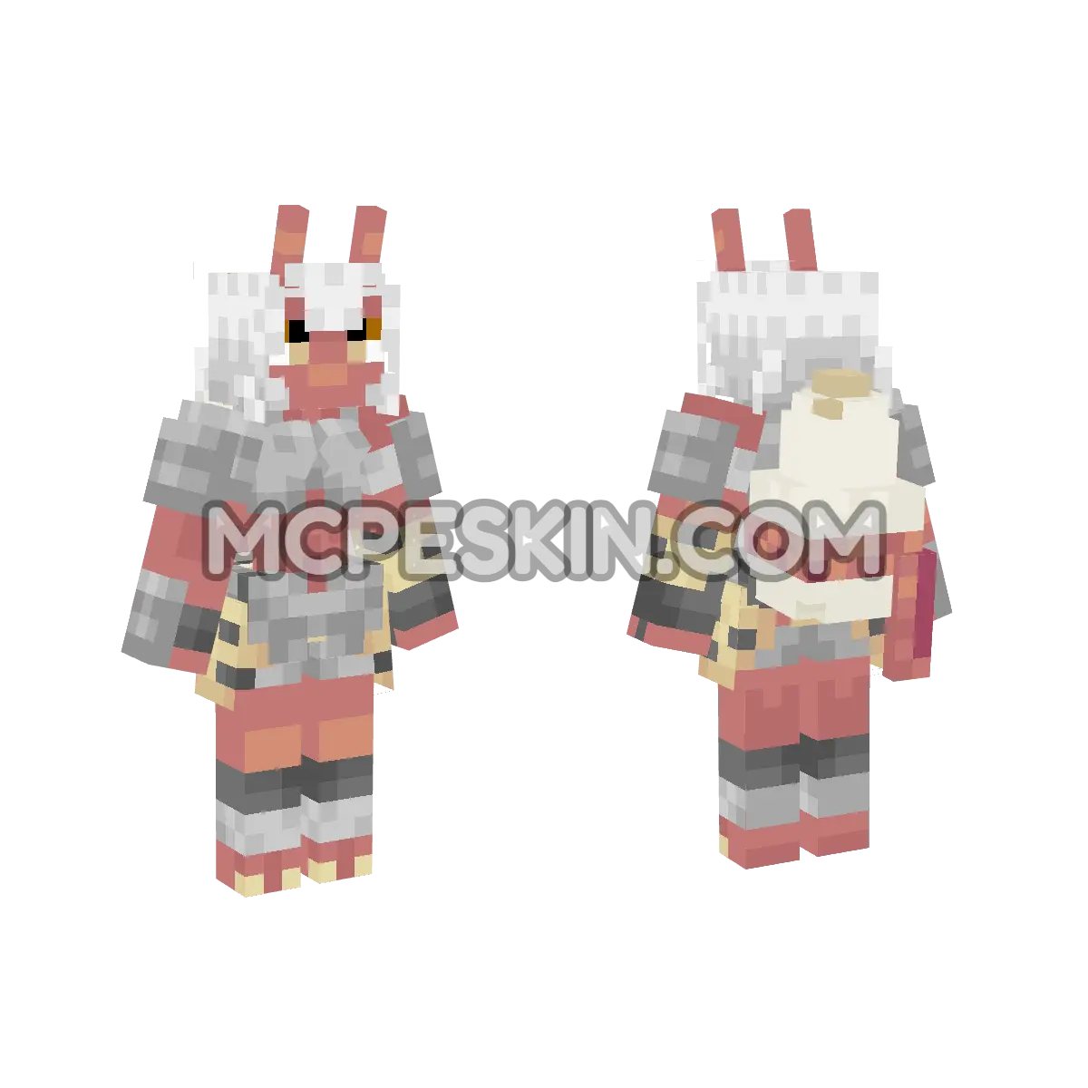 Oni 4D Minecraft Bedrock skin