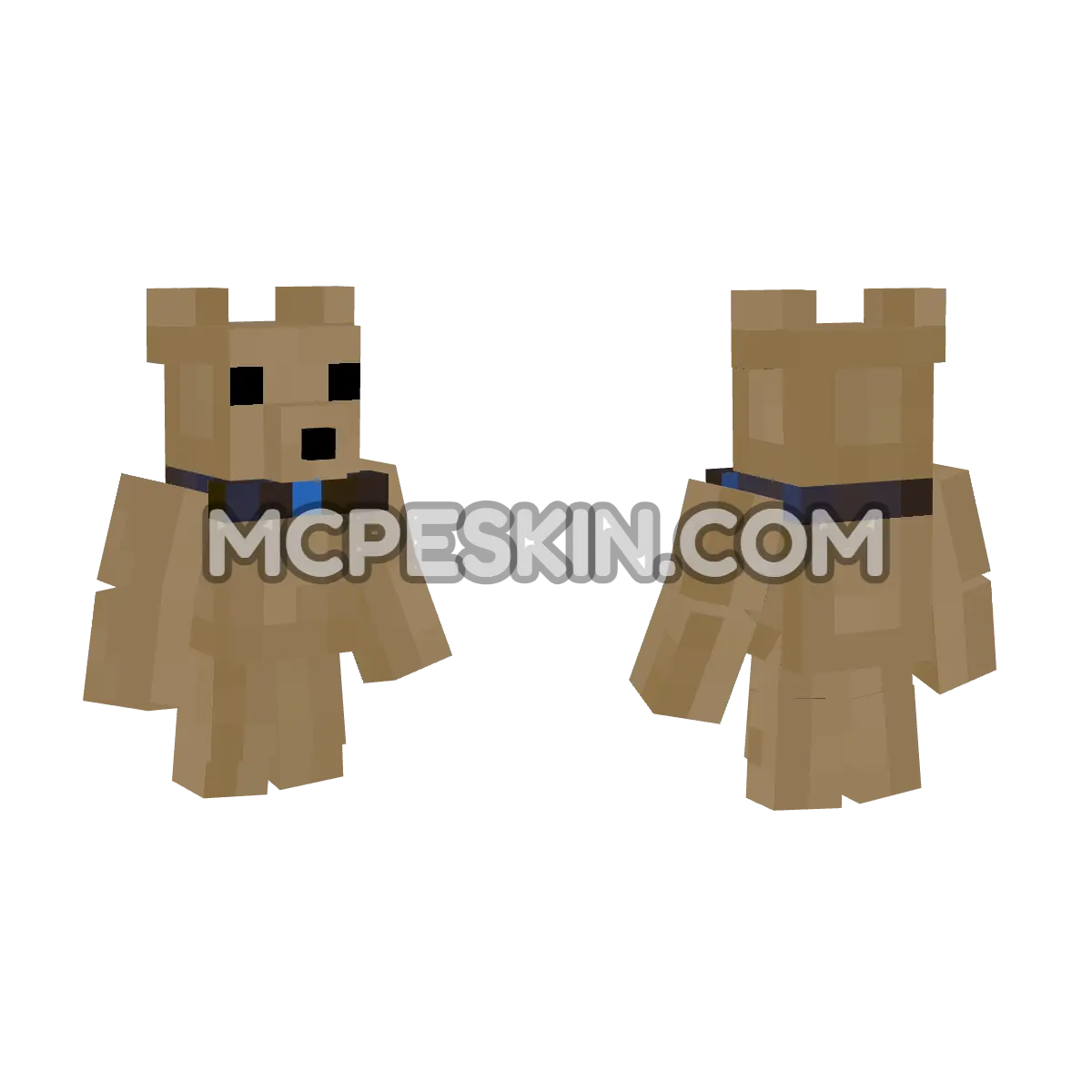Oso 4D Minecraft Bedrock skin
