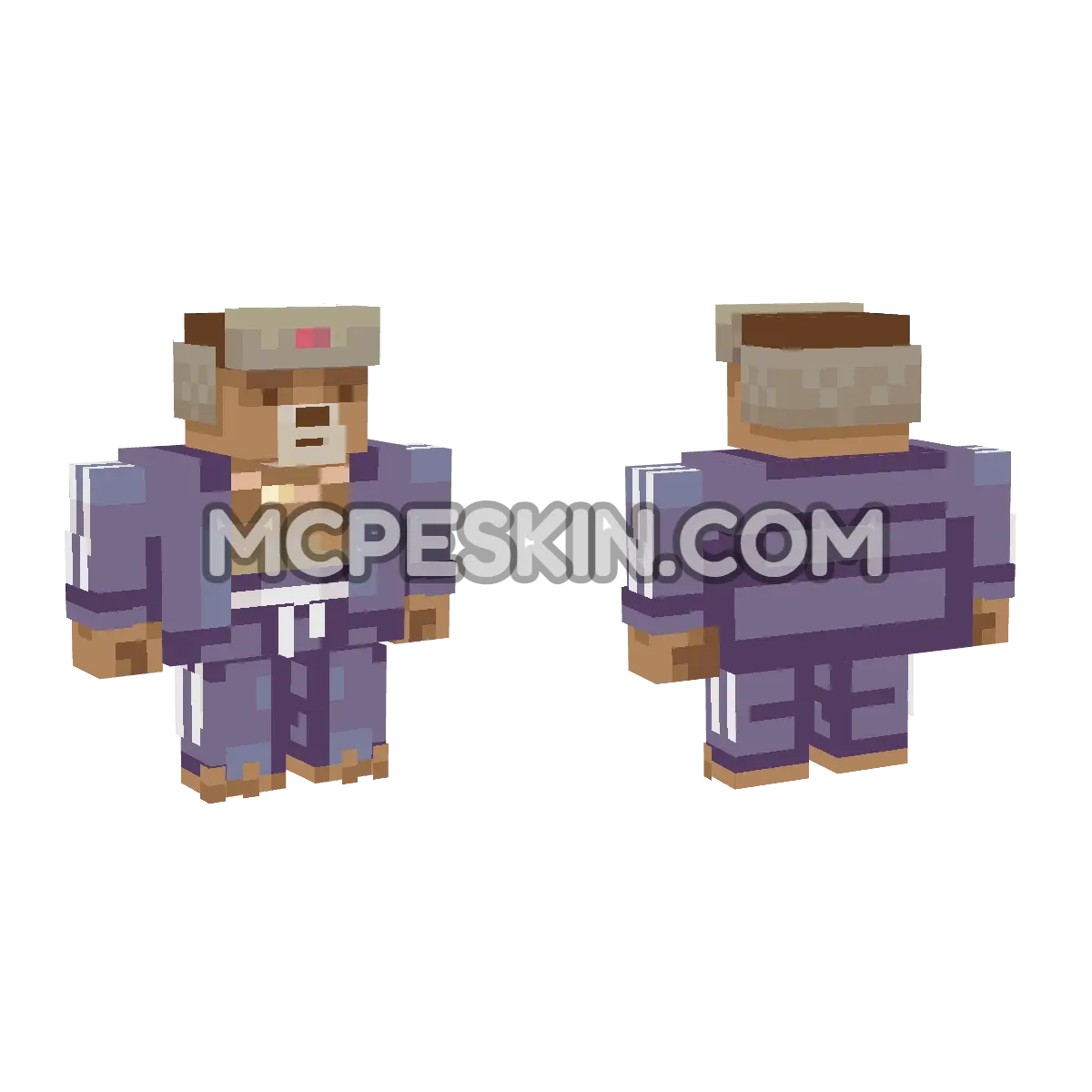 oso 4D Minecraft Bedrock skin