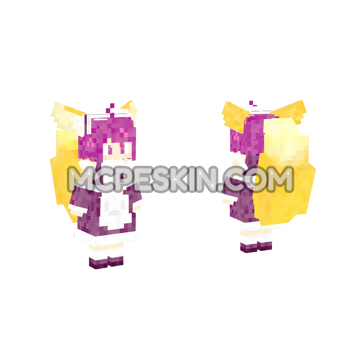 Pajinyi 4D Minecraft Bedrock skin