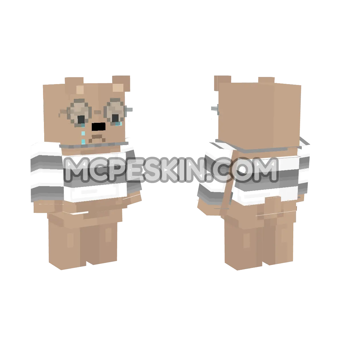 pandapolartLL 4D Minecraft Bedrock skin