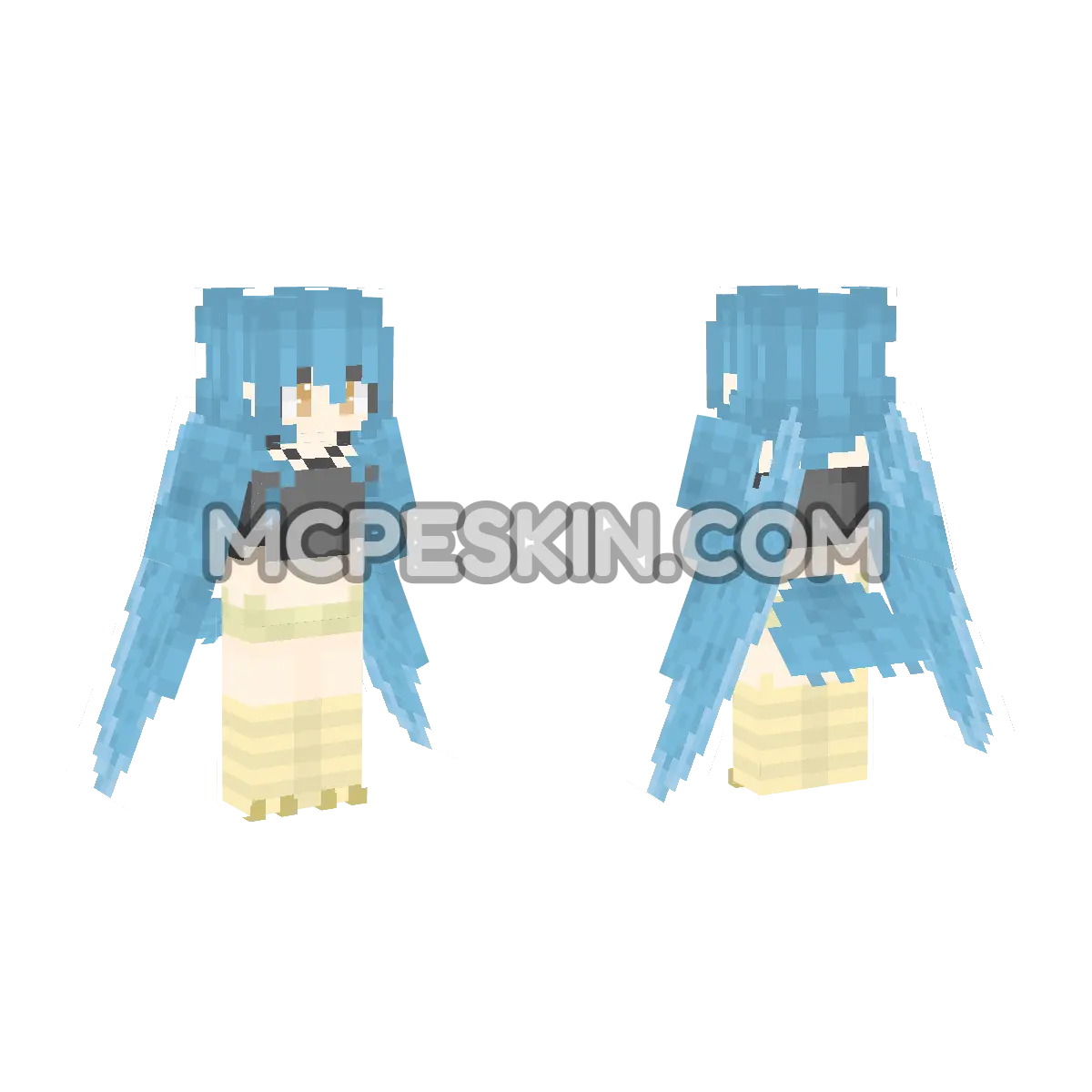 Pap M 4D Minecraft Bedrock skin