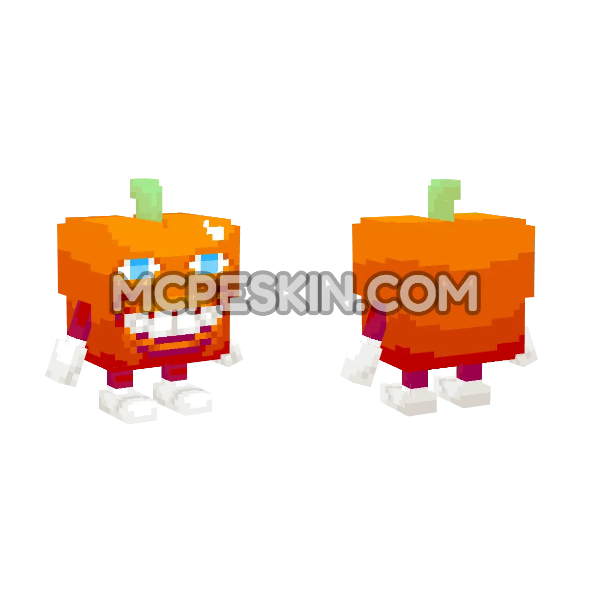 Pepperman 4D Minecraft Bedrock skin