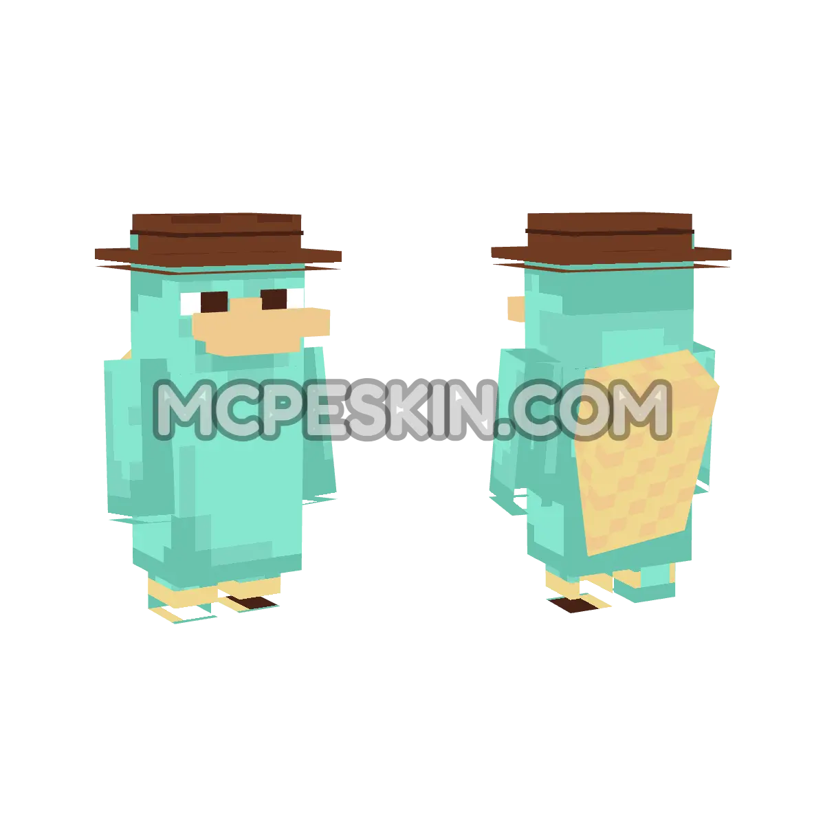 Perry 4D Minecraft Bedrock skin