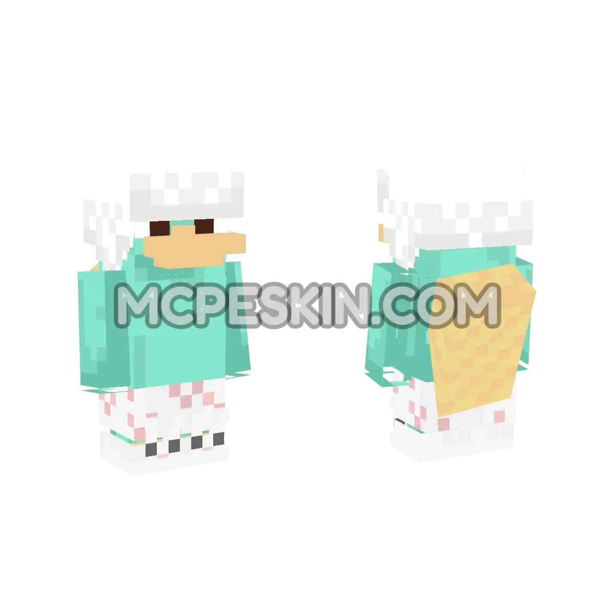 Perryconejo 4D Minecraft Bedrock skin