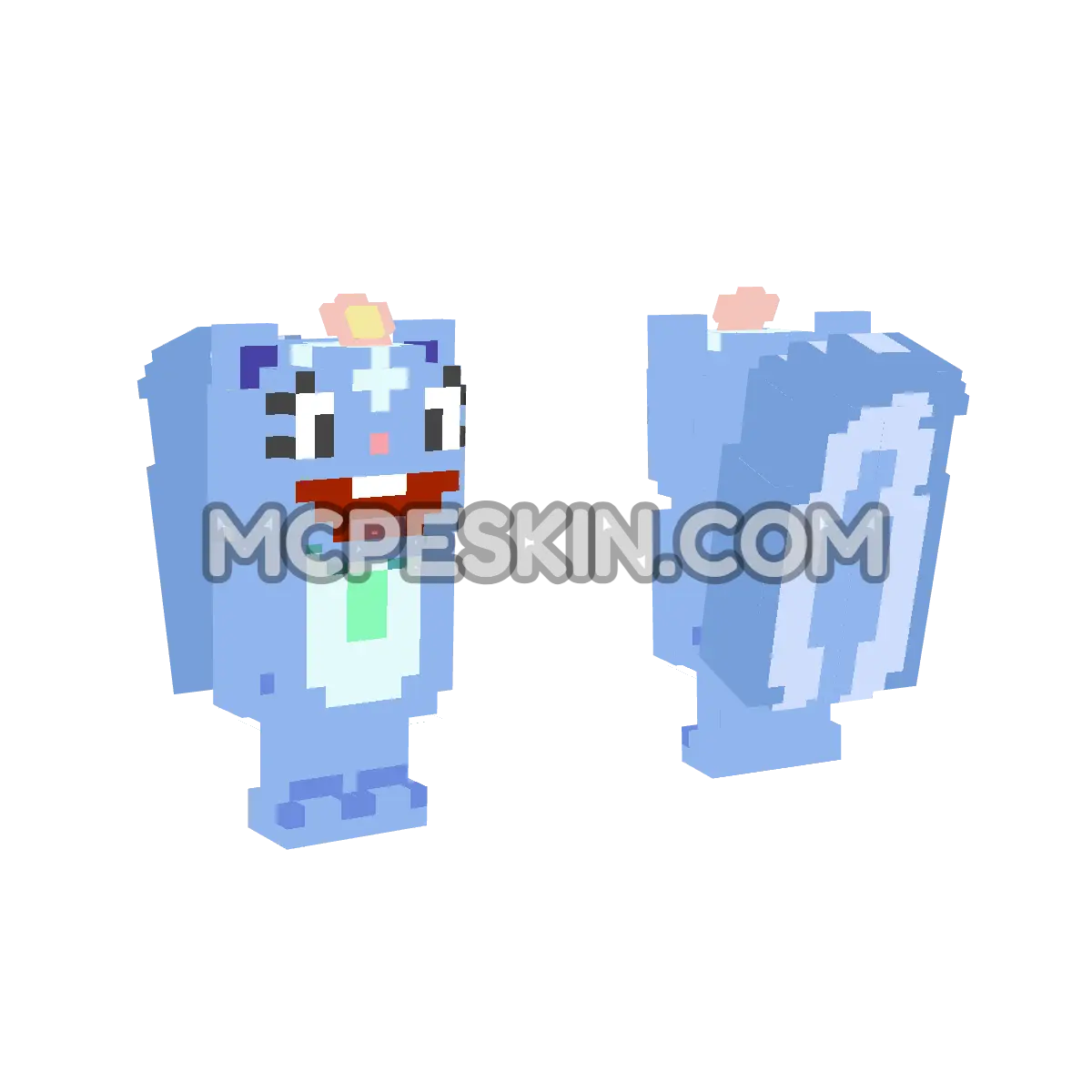 Petunia 4D Minecraft Bedrock skin