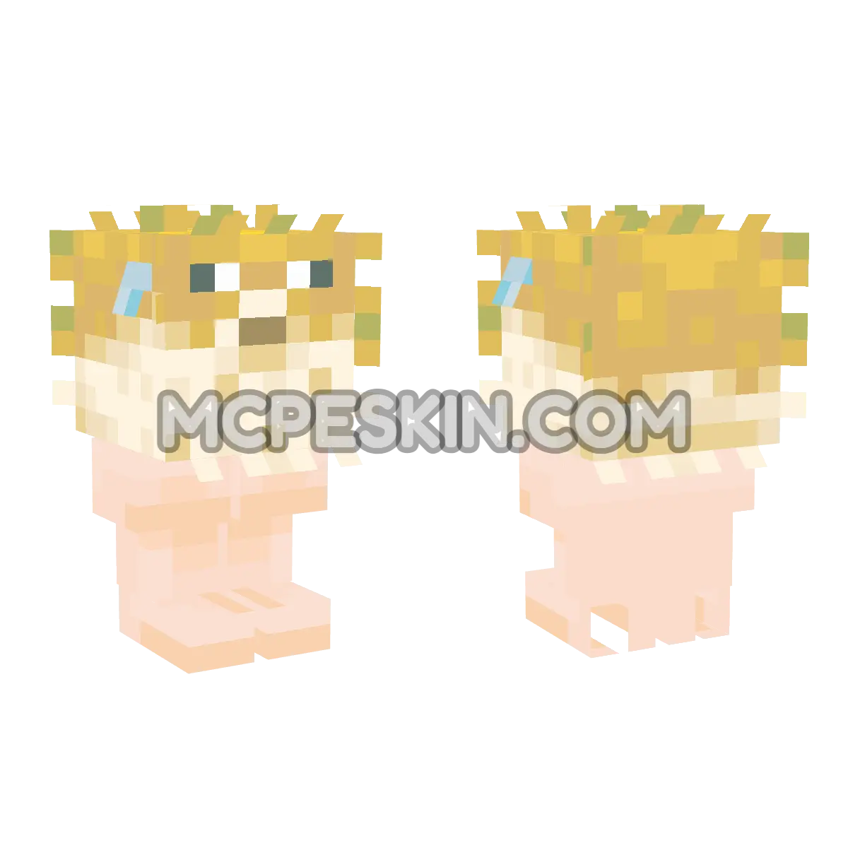 pez 4D Minecraft Bedrock skin
