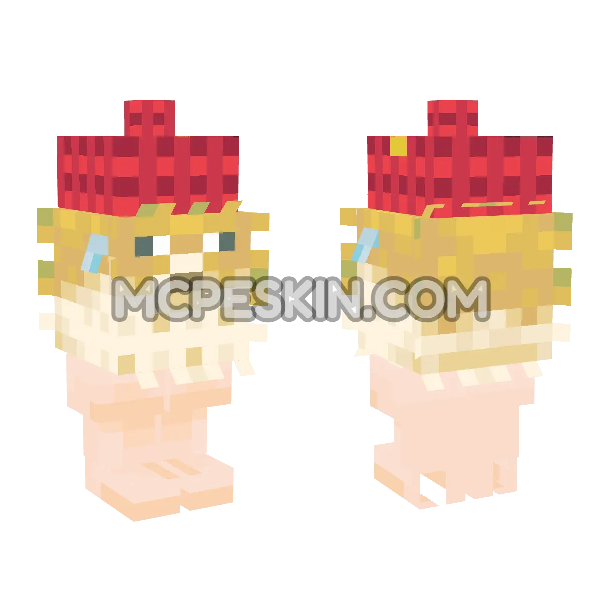 pezgorro 4D Minecraft Bedrock skin