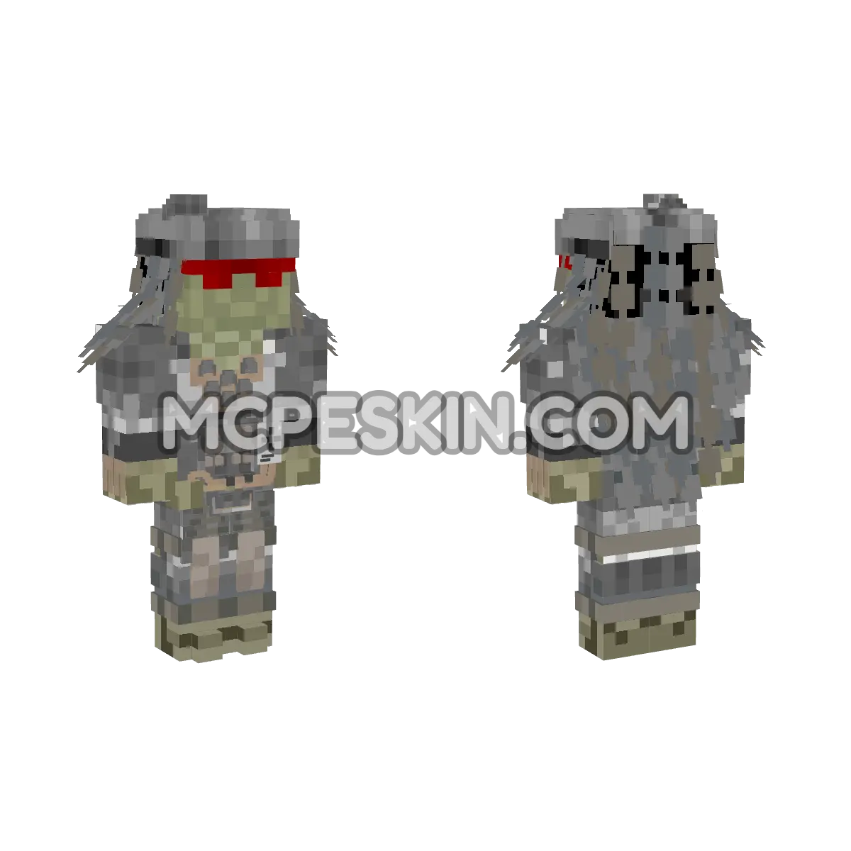 Phantom-Cod 4D Minecraft Bedrock skin