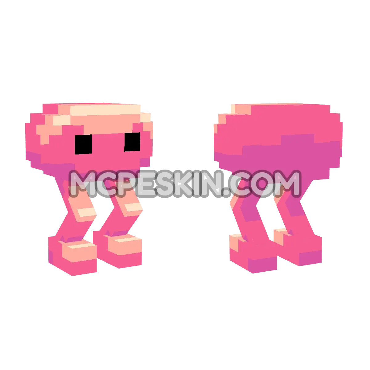 Piku 4D Minecraft Bedrock skin