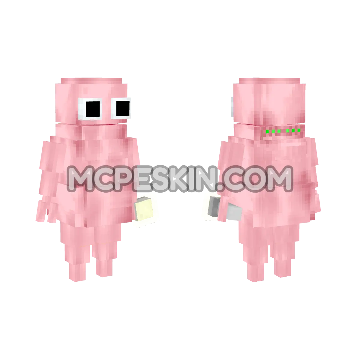 Pink REPO (Intrigued) 4D Minecraft Bedrock skin